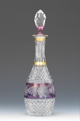 A Cut Crystal Decanter Baccarat