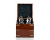 A CUT CRYSTAL TANTALUS SETA cu