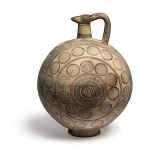 A Cypriot Bichrome-Ware Jug Circa