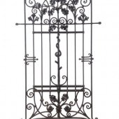 A Cyril Colnik Wrought Iron Si