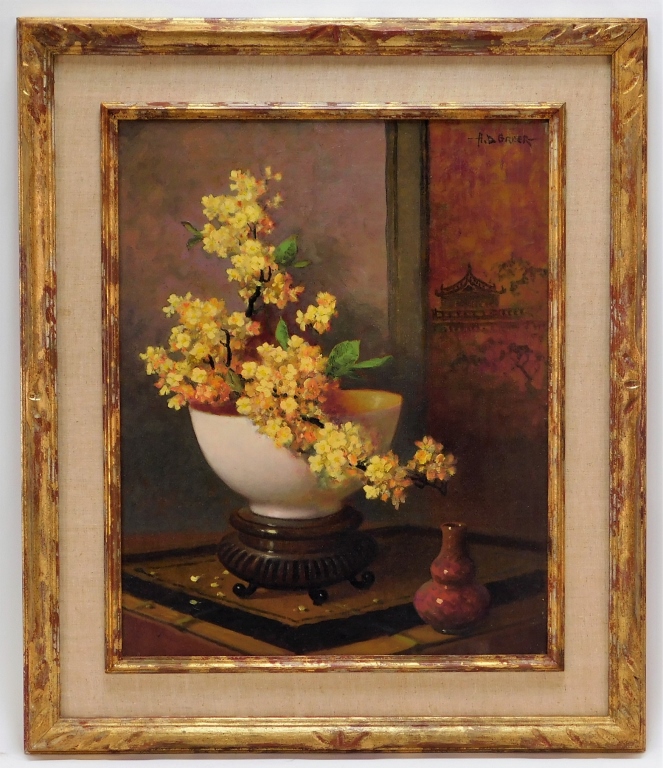 A. D. GREER OC ORIENTAL FLORAL