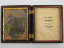 A daguerrotype of a gentleman in