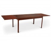 A DANISH MODERN DINING TABLEA