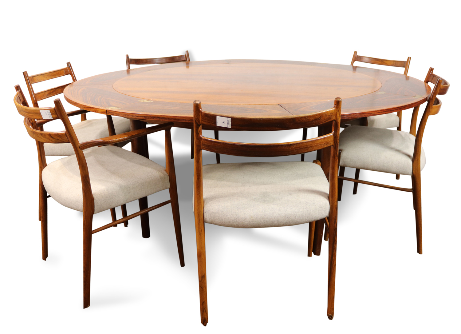 A DANISH MODERN DYRLUND ROSEWOOD