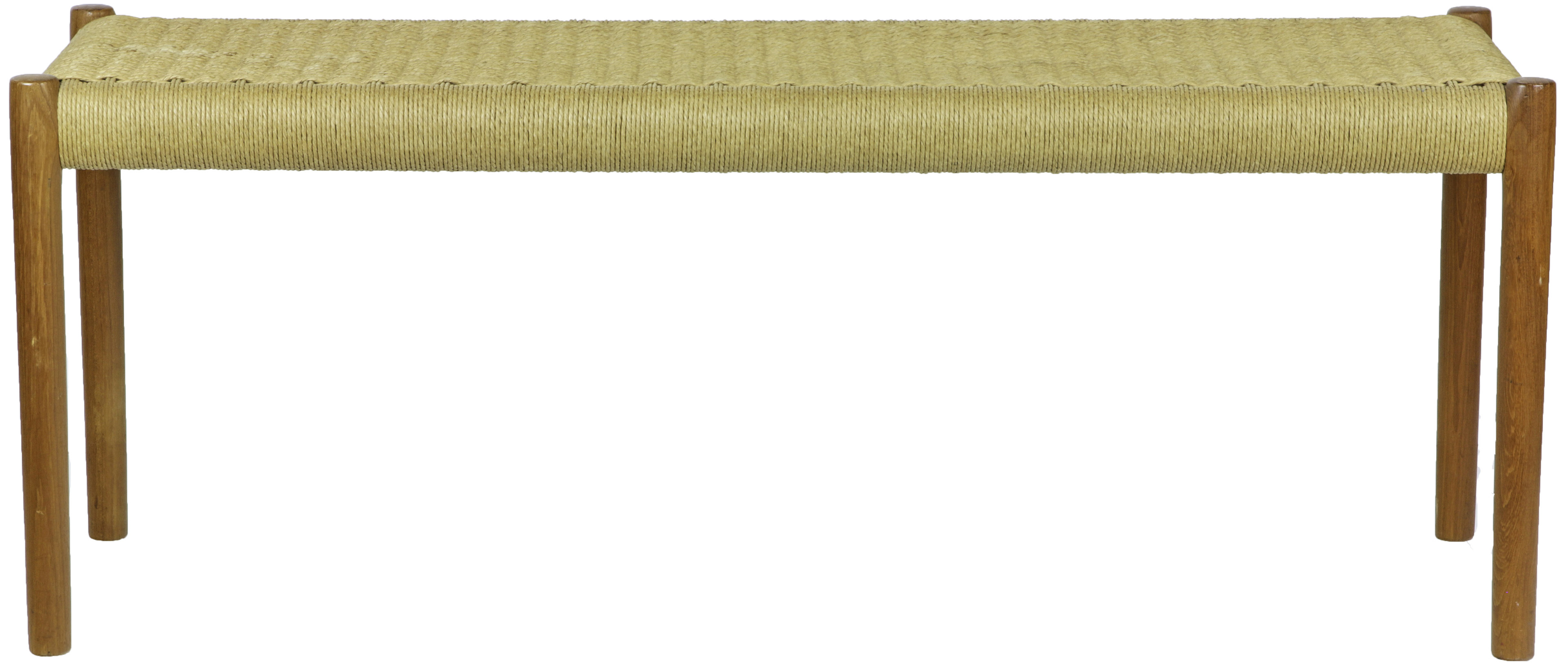 A DANISH MODERN J.L. MOLLER BENCH A