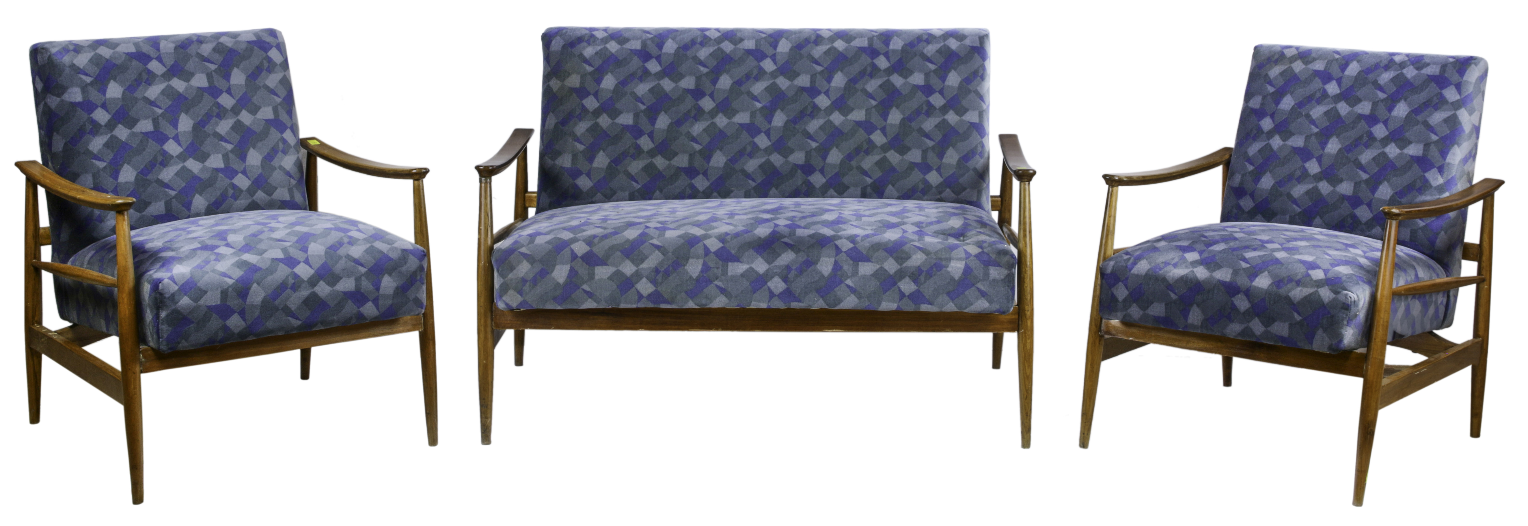 A DANISH MODERN LIVING ROOM SUITE A