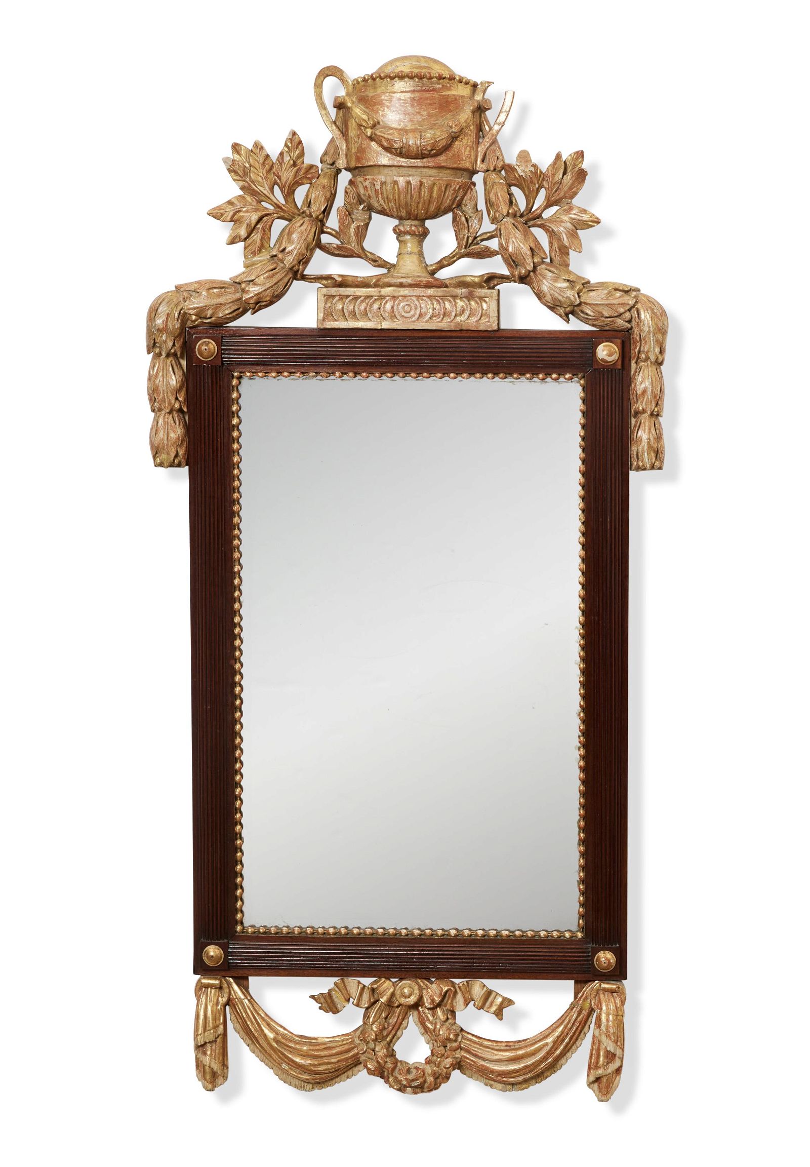 A DANISH NEOCLASSICAL PARCEL GILT