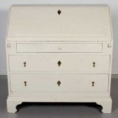 A Danish Painted Pine Slant Fr