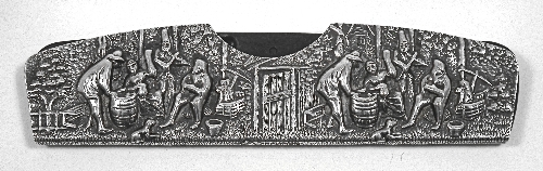 A Danish silvery metal comb