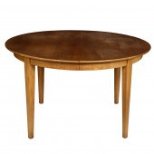 A DANISH TEAK DINING TABLE A D