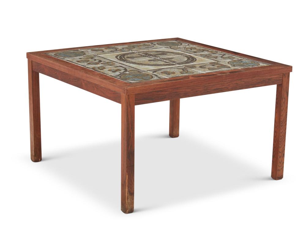 A DANISH TRIOH-MOBLER ROSEWOOD TILE