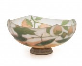 A DAUM ACID-ETCHED AND ENAMELE