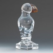 A Daum Figurine of a Puffin Cl