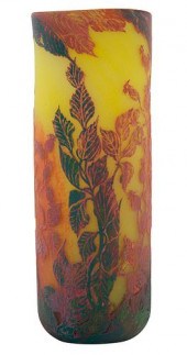 A DAUM NANCY VITRIFIED CAMEO G