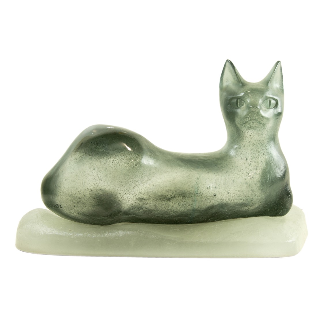 A DAUM PATE DE VERRE FIGURE OF