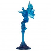 A DAUM PATE DE VERRE GLASS FIG