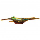 A DAUM PATE DE VERRE GLASS SEQ