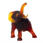 A DAUM PATE DE VERRE GLASS FIG