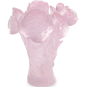 A Daum Pâte-de-Verre Vase signed