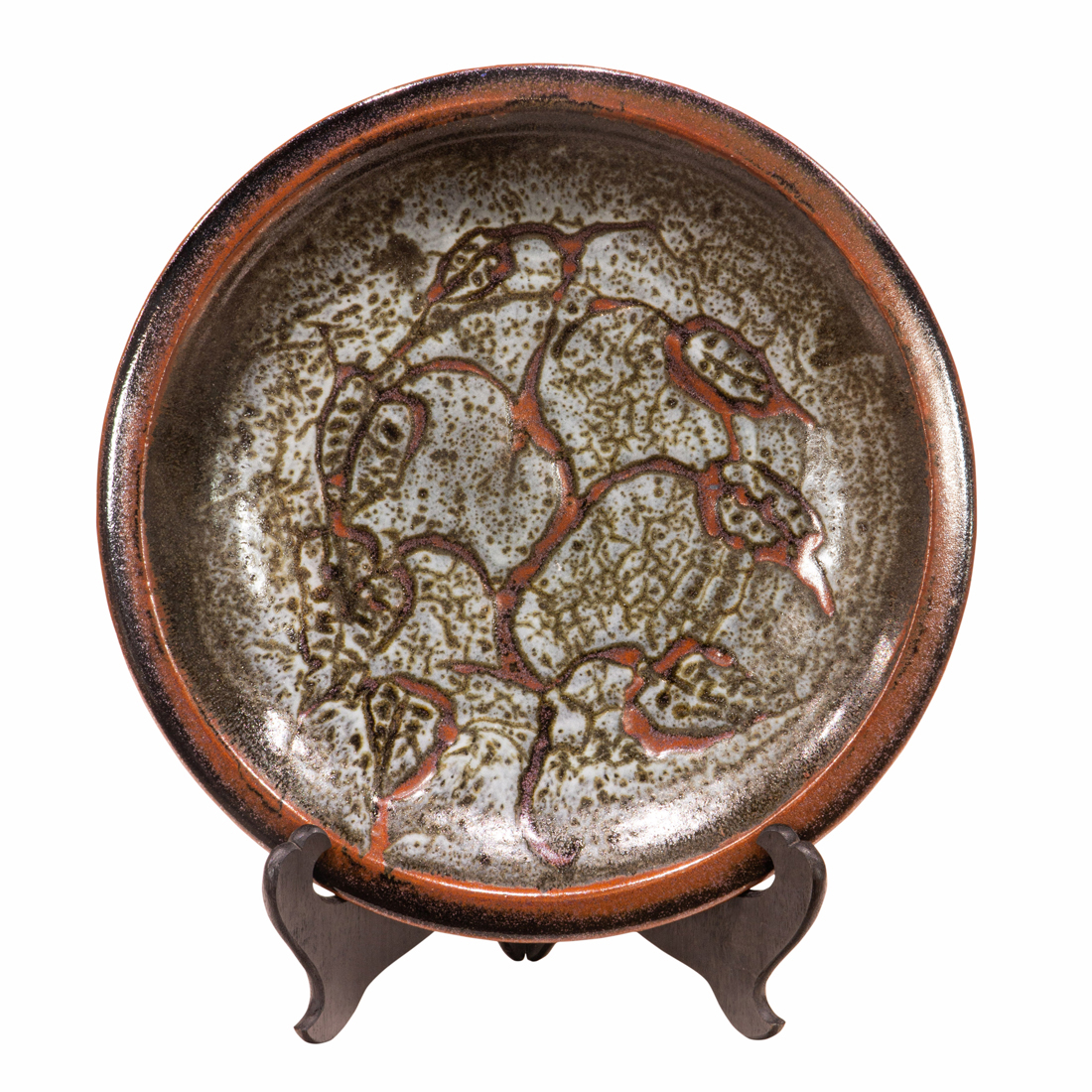 A DAVID LEACH STONEWARE CHARGER A