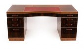 A David Linley walnut, rosewoo