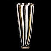 A DAVID PATCHEN STRIPED GLASS