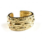 A DAVID WEBB 18K YELLOW GOLD C