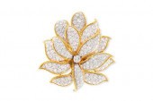 A DAVID WEBB DIAMOND, PLATINUM