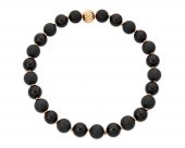 A DAVID YURMAN ONYX BEAD NECKL