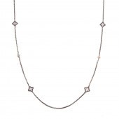 A DAVID YURMAN PEARL & CHALCED