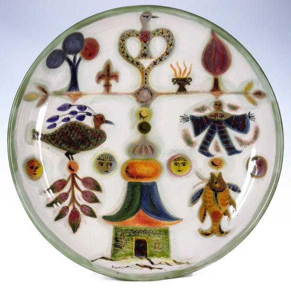 A DECORATED CHARGER BY DAVID SOL AT