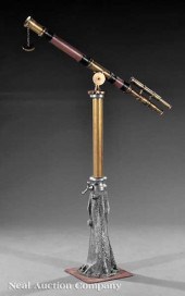 A Decorative Brass and Painted
