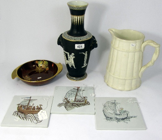 A Decorative Vase decorated with