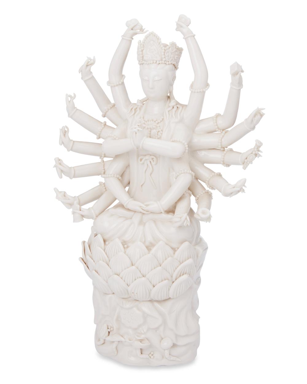 A DEHUA-STYLE PORCELAIN