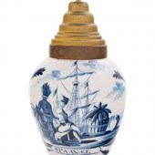 A Delft Blue and White Tobacco