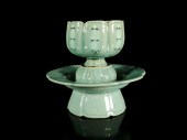 A DELICATE KOREAN CELADON-GLAZ