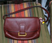 A DELVAUX LEATHER HANDBAG A br