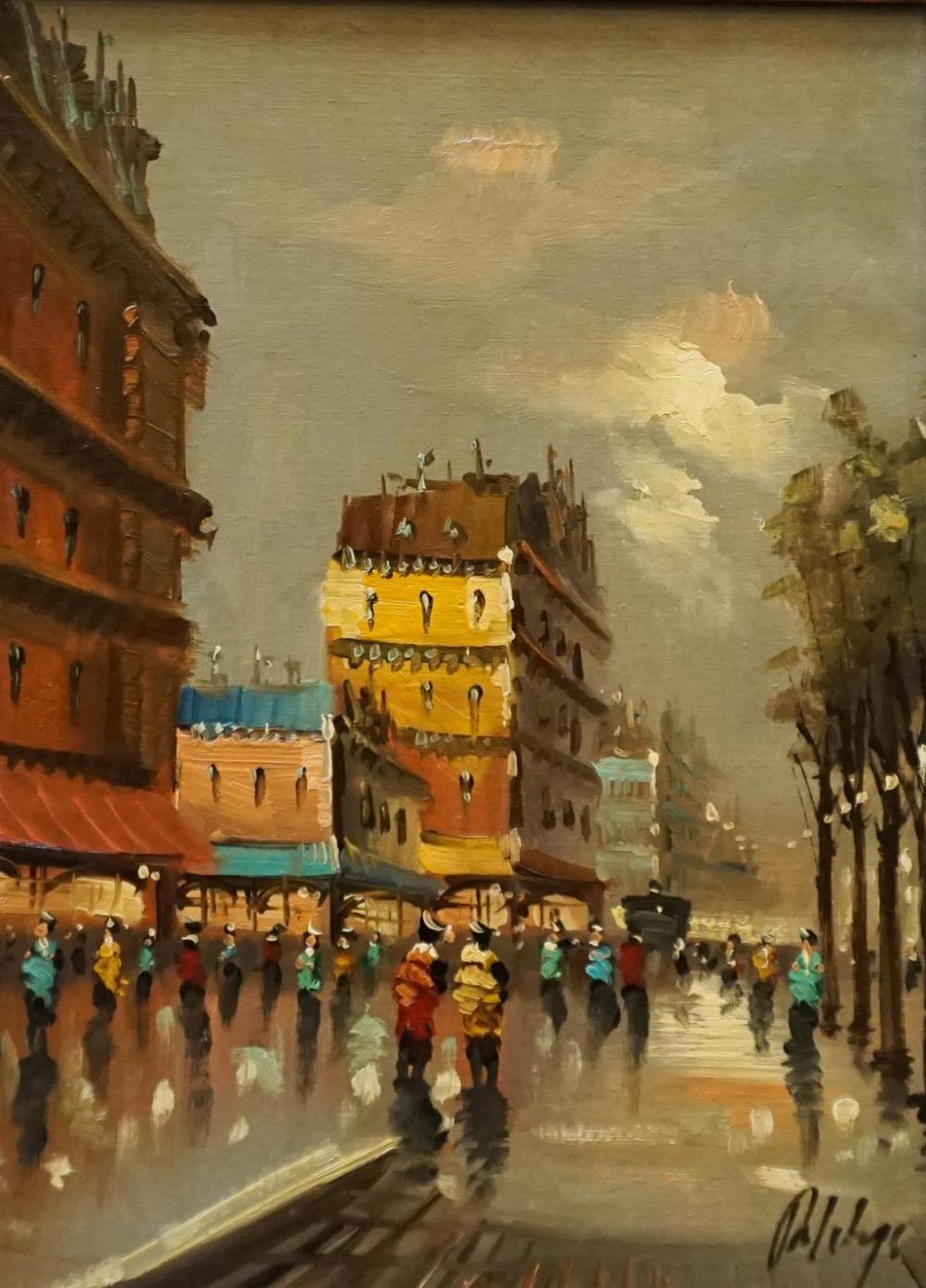 A. DELYS, PARIS, OIL ON CANVAS,