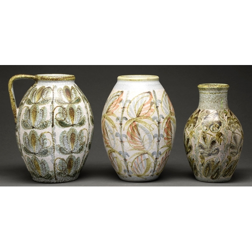 A Denby Glynbourne jug and two