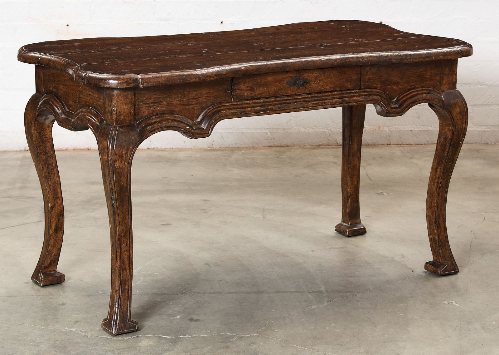 A DENNIS & LEEN ROCOCO STYLE WALNUT