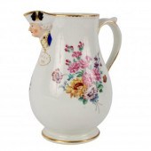 A Derby Admiral Rodney jug mad