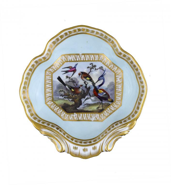 A DERBY DESSERT DISH of shell