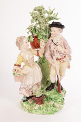 A Derby figure group emblematic
