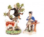 A Derby figure of Dr Syntax, S