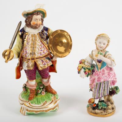 A Derby figure of Falstaff,