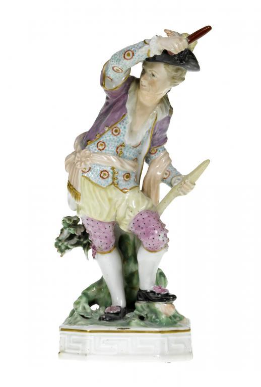 A DERBY FIGURE OF FIRE FROM THE