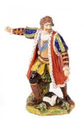 A Derby figure of the actor Ed