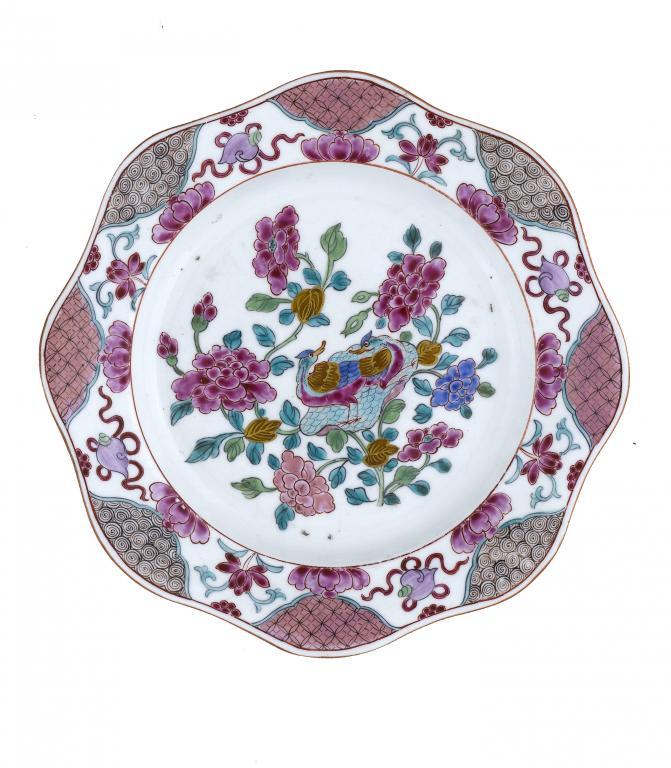 A DERBY PLATE attractively