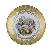 A DERBY PLATE FROM THE BIRD'S