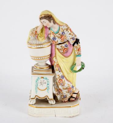 A Derby porcelain figure, circa